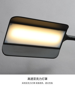 Vente en gros d'hôtel nordique lampe à commande tactile minimaliste chambre verticale table basse lampadaire vertical lampe de table - Product Image 3