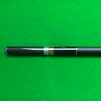 Premium Hafif Dayanıklı 6 İnç Karbon Fiber 3 İplikli Tamponlar Üniversal Uyumlu Bilardo Istakası Uzatma Aparatı