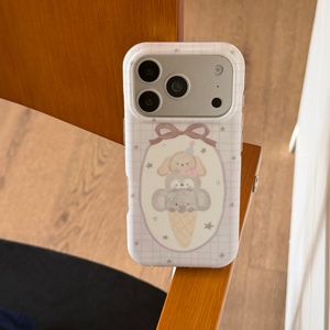 Nouvelle coque de téléphone IMD motif étoile cône koala pour iPhone 17 Pro <span class=keywords><strong>Max</strong></span> 16 15 14 13 – Housse de protection créative et tendance pour filles - Product Image 2