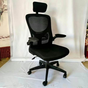 Comfortable Visitor Mesh Office <b>Chair</b> With Fixed Armrest Swivel For <b>Study</b> And Work Use - Product Image 6