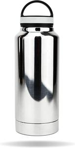 Bottiglia d'acqua isolata sottovuoto, acciaio inossidabile e doppia parete, scomparto nascosto/vano portaoggetti, rimane freddo per 24 case - Product Image 4