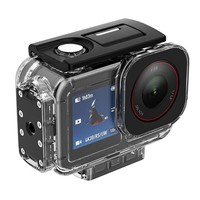 Étui étanche PC+Verre pour Action 5Pro/4/3 avec couvercle d'objectif de plongée 60m et ventouse – Accessoires pour caméra d'action