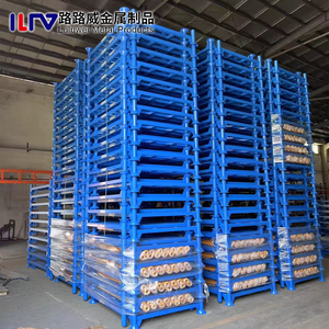 Scaffalature Industriali Robuste per Pallet, Scaffali Pieghevoli per Stoccaggio e Impilamento in Magazzino - Product Image 4