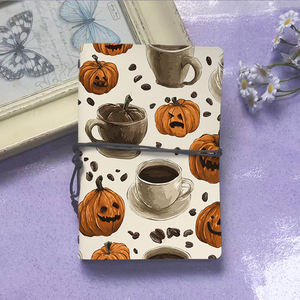 レトロイエローペーパー付きラボノート80シートストリングクロージャー & メタルペンダントアカデミックペーパーの概要とデータの概要に対応 - Product Image 2