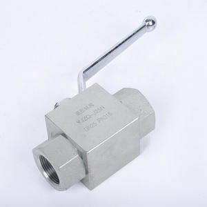 Vanne à bille hydraulique en acier inoxydable haute pression à filetage interne pour utilisation spécifique aux produits chimiques - Product Image 2