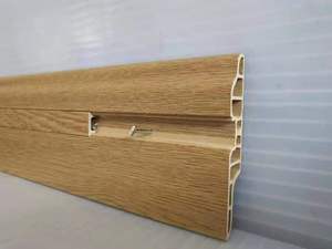 <span class=keywords><strong>WPC</strong></span> PVC trắng Gỗ Ốp chân tường Hội Đồng Quản trị khuôn dòng tường góc không thấm nước nhà để xe đục ván chân tường - Product Image 3