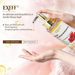 Olio Essenziale Multiuso alla Rosa con Etichetta Privata, Lenitivo e Idratante, Migliora la Secchezza e la Ruvidità, Riduce le Rughe Sottili, Affina la Pelle del Corpo - Product Image 1