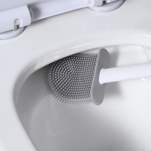 Sanga Eco-Friendly PP+<b>PET</b> Modern Design Bathroom Deep Cleaning Toilet Cleaner Silicone Cleaning <b>Brush</b> - Product Image 5