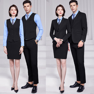 Unisex Business Suit Long Sleeve Polyester Fall 2024 Workwear Comfortable Professional Commuter Style - Product Image 3