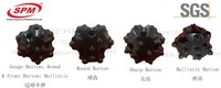 SPM70 75mm 3 pouces forets en acier allié au cobalt tête de perceuse à percussion minerai de roche extraction de puits d'eau forage de noyau minerai puits d'eau minier