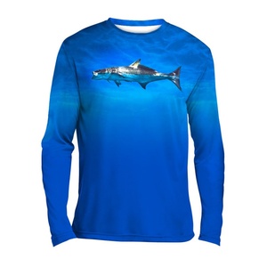 Custom Upf Hoodie Camo Jersey Hiking Shirt Uv protection Quick Dry Fishing Shirts <b>for</b> <b>Men</b> - Product Image 1
