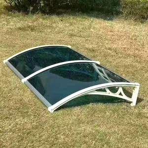 Abri de pluie en polycarbonate pour extérieur, auvent de porte, auvent de fenêtre, auvent de jardin, abri de pluie en PC - Product Image 6