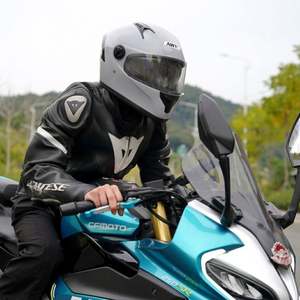 Casco de Motocicleta Exclusivo Transfronterizo para Hombre y Mujer, con Doble Lente, para las Cuatro Estaciones, Reforzado - Product Image 2