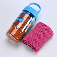 Serviette rafraîchissante en soie glacée personnalisable avec logo, séchage rapide, pour fitness en extérieur, anti-chaleur, respirante et douce pour la gym et la course à pied