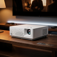 Projecteur laser intelligent DLP CAAVITS OEM 5000 lumens ANSI, Android 1080p, WiFi, pour présentations en salle de réunion