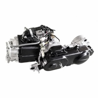 Moteur de scooter GY6 50cc, 4 temps, monocylindre, assemblage complet, Euro 2, pour scooter à roue de 10 pouces, 40 cm