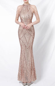 Vente <span class=keywords><strong>en</strong></span> gros 2025 robe de mariée blanche paillettes robes de mariée de luxe fête soirée robe de mariée - Product Image 5