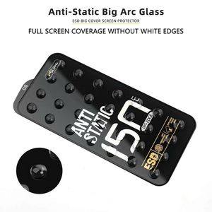 Protection d'écran en verre trempé ESD avancé anti-statique <span class=keywords><strong>150CC</strong></span> Big Arc Glass pour iPhone 17 16 15 14 Pro <span class=keywords><strong>Max</strong></span> - Product Image 6