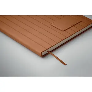 Carnet A5 TINTRAY en PU recyclé, gadgets écologiques - Product Image 1