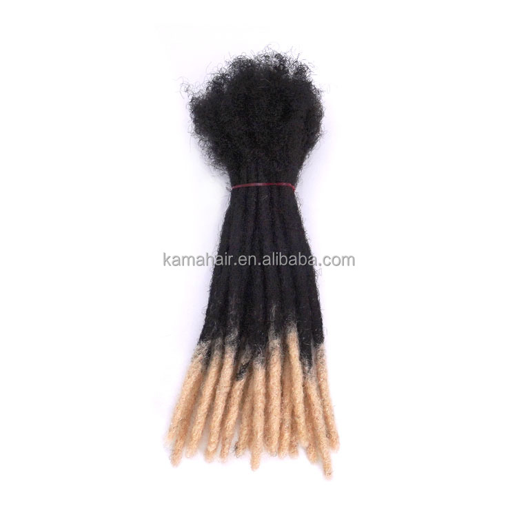 Vast Hair KAMA Brazilian Remy Hair Dreadlocks Extensions Men's Dreadlock Hair System Short Length Natural Looking High Quality thumbnail 3