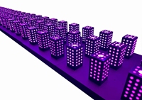 6 colonnes LED Pixel Corn light led panneau mural pour plafond