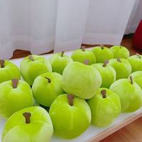 Stressverlichtende en therapeutische pluche figuurtjes van kunstfruit, schattig bureauhuisdier, kerstavondcadeau