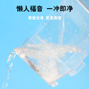 Hamster Bathing Tank <b>Large</b> Space Sand Bath For Small Pets Reusable Plastic Bowl With Panoramic Design - Product Image 3