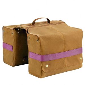 Sacoche de vélo BSCI, pack double intégré, sacoche rétro pour siège arrière, sacoche de selle VTT, sacoche de rangement pour cyclisme - Product Image 1