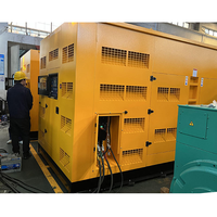 Générateur diesel silencieux à châssis ouvert professionnel 500 kVA 600 kVA 1000 kVA 400 kW 480 kW 800 kW 60 Hz Triphasé Démarrage électrique ATS 24 V