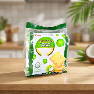 Goût tropical frais - Biscuits à la noix de coco 220g ODM OEM Fabricant vietnamien & Offre d'échantillon gratuit - Product Image 3