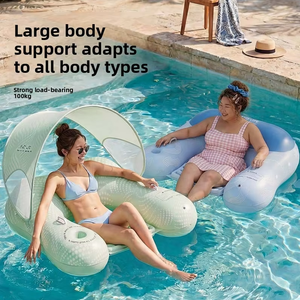 Canapé flottant gonflable YK2026-31, tapis gonflables pour <span class=keywords><strong>piscine</strong></span>, lac, plage, flotteurs pour adultes, enfants, famille, jeux aquatiques - Product Image 3
