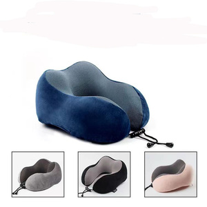 Fabrika toptan özel u-şekilli bellek köpük seyahat yastık boyun yastık uçak şekerleme boyun yastık - Product Image 4