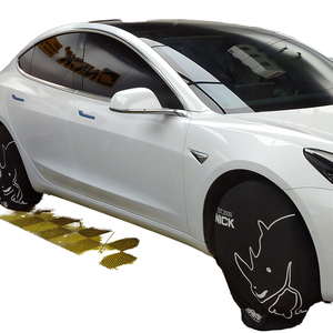 NICK Film de teinte de fenêtre de voiture réfléchissant Protection de la vie privée pour Tesla PVC UV preuve auto-cicatrisant couvre corps <span class=keywords><strong>pare</strong></span>-<span class=keywords><strong>brise</strong></span> - Product Image 1
