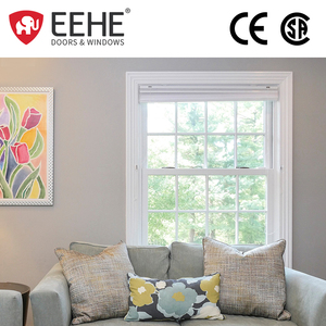 Eehe cửa sổ treo bằng nhôm chống bão kính cường lực đôi cửa sổ treo bằng nhôm cố định - Product Image 3