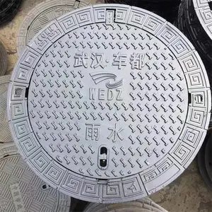 Heavy Duty Ductile Iron Manhole Cover Frame 60x60 Ductile Iron Manhole Cover With CE