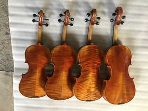 Sinomusik, tapa de abeto de alta calidad, arce flameado, <span class=keywords><strong>viola</strong></span> profesional, artesanía italiana, habilidad, antiguo, rojo, marrón, instrumento de cuerda avanzado - Product Image 5