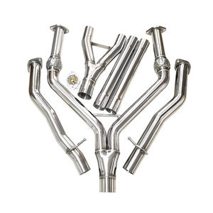 Выхлопная выхлопная труба с 4 "из нержавеющей стали для Infiniti Q50 16-23 VR630 3.0L Turbo - Product Image 3