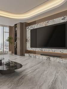 Lastre di Pietra Sinterizzata Grigio Greco di Grandi Dimensioni, Piastrelle <span class=keywords><strong>in</strong></span> Porcellana Effetto <span class=keywords><strong>Marmo</strong></span> <span class=keywords><strong>per</strong></span> <span class=keywords><strong>Pavimenti</strong></span> e Pareti - Product Image 2