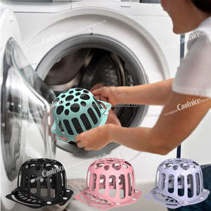 Bonnet à linge en silicone souple pour machine à laver, nettoyeur de casquettes de baseball - Product Image 4