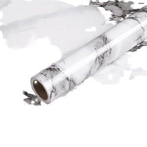 สติ๊กเกอร์ติดผนังลายเรขาคณิตสีขาวเงา <span class=keywords><strong>ORON</strong></span> แบบลอกติดได้ กันน้ำ สำหรับตู้ครัว รับประกัน 1 ปี - Product Image 1