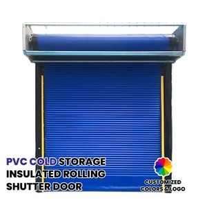 Cámara Frigorífica de PVC Personalizada con Diseño Moderno, Almacén Refrigerado, Puerta Enfriada con Acabado de Superficie para <span class=keywords><strong>Comercio</strong></span> - Product Image 1