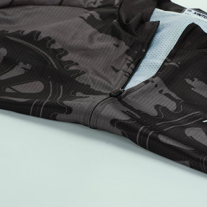 Vêtements de VTT à manches longues pour hommes et femmes, gestion de l'humidité en vrac, design personnalisable, protection UV, printemps automne - Product Image 4