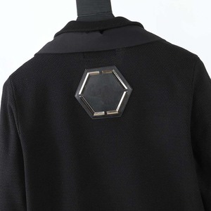 Giacca Casual da Uomo Plein con Cappuccio, Stile Semplice, Design con Cerniera, Calda - Product Image 6