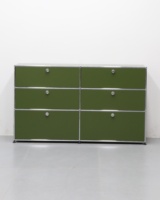Industrieller Metallplatten-Modul-Kombinationsschrank 8K Polierter Edelstahl Modernes Heim-Entertainment TV-Bücherregal