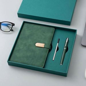 Set de Regalo de Cuaderno A5 de Cuero PU Personalizado, Set de Cuaderno y Bolígrafo Promocional al por Mayor para Negocios, Diario Corporativo para Regalo - Product Image 6