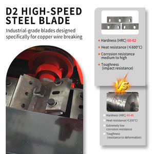 Milieuvriendelijke apparatuur voor het recyclen van koperafval, compacte uitvoering, kabelgranulator met ondersteuning voor video-inspectie - Product Image 2