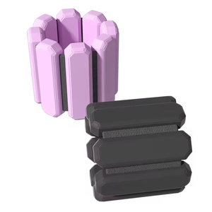 Haltères de <span class=keywords><strong>cheville</strong></span> en silicone YX <span class=keywords><strong>pour</strong></span> le fitness, la gym, le yoga et le Pilates, avec une conception écologique, antidérapante et durable, résistante aux charges - Product Image 6