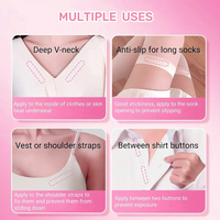 Colle corporelle personnalisée pour chaussettes corporelles durables originales imperméables à rouler sur la peau résistante à la sueur Colle corporelle facile à laver Adhésif cutané