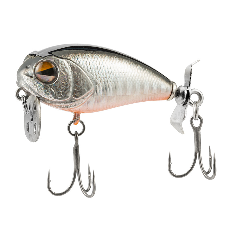 Corps argenté à dos noir