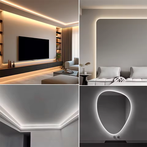 شريط إضاءة ليد من الكوز CCT عالي الكثافة LEDs/<span class=keywords><strong>m</strong></span> شريط إضاءة ليد مرن قابل للتعتيم شريط إضاءة ليد إلى من من DC12V 24V قابل للتغيير - Product Image 6